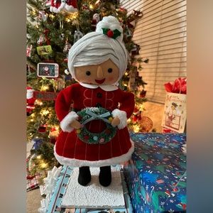 Fabric Mrs. Claus Decoration